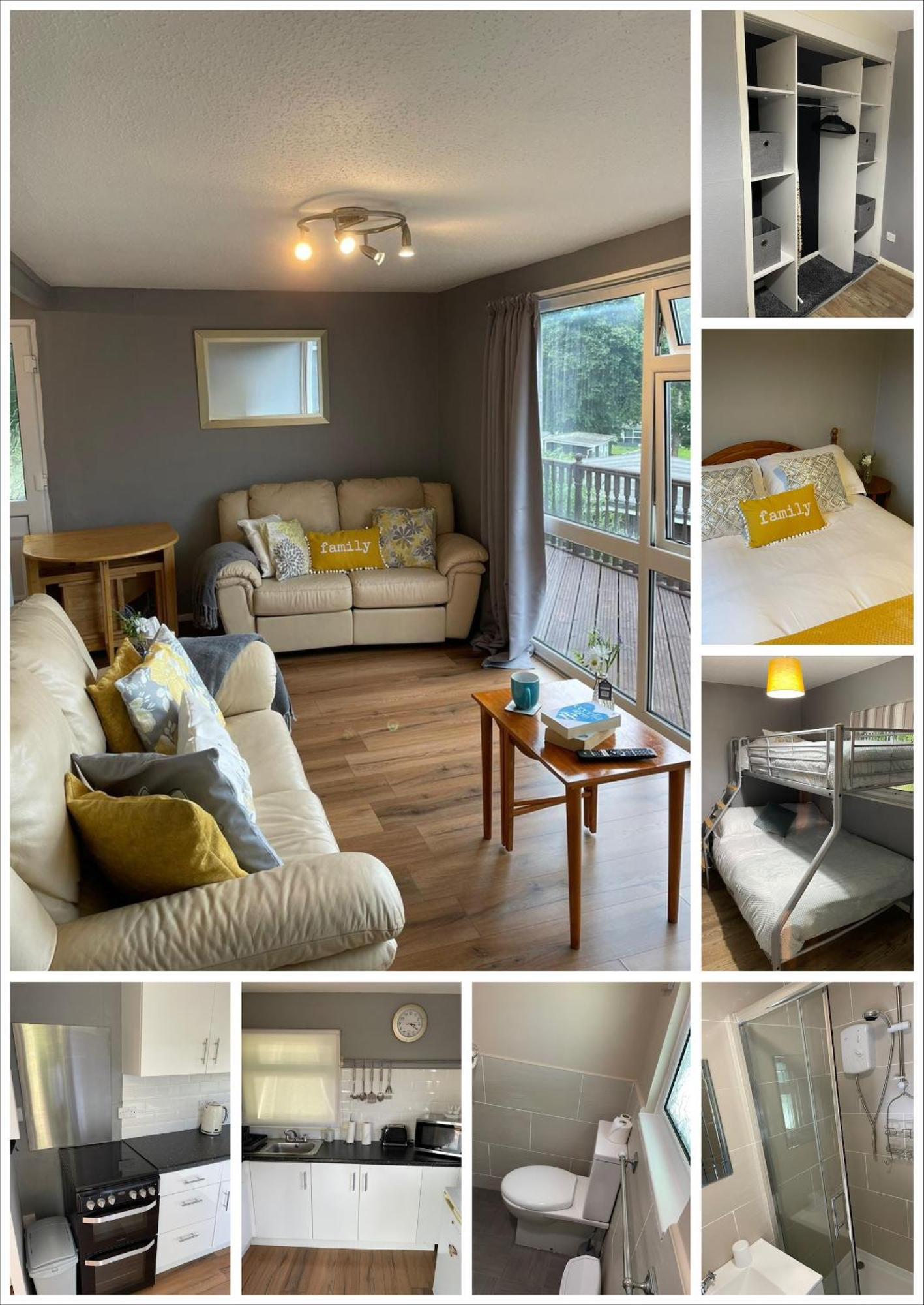180 River View Cabin Caeathro Esterno foto